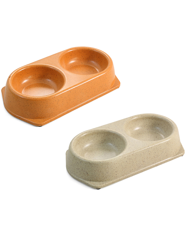 Triol Миска из бамбука двойная BM05